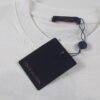 Louis Vuitton 2025 Latest Short Sleeve T-Shirt with Applique Embroidery