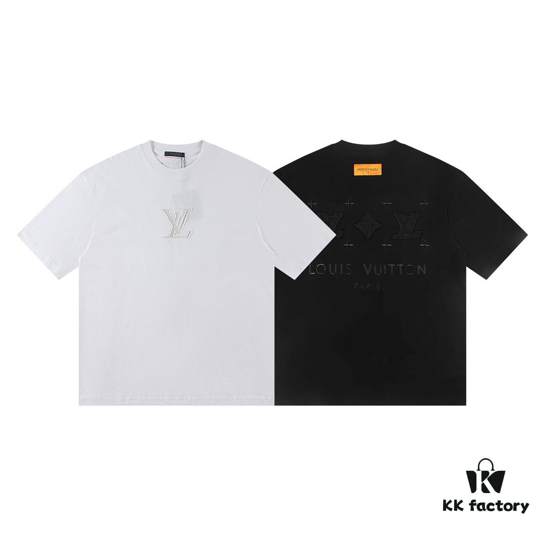 Louis Vuitto 2025 Latest Short Sleeve T-Shirt with Patch Embroidery