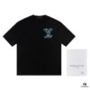 Louis Vuitton 2025 Latest Short Sleeve T-Shirt (Denim Embroidery)