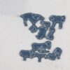 Louis Vuitton 2025 Latest Short Sleeve T-Shirt (Bull Canvas Embroidery)