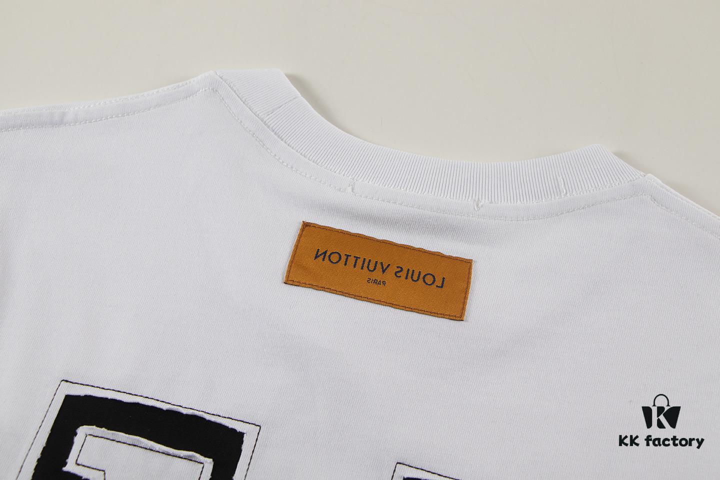 Louis Vuitton 2025 Latest Short-Sleeve T-Shirt (Patch Embroidery)