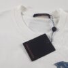 Louis Vuitton 2025 Latest Short Sleeve T-Shirt (Bull Canvas Embroidery)
