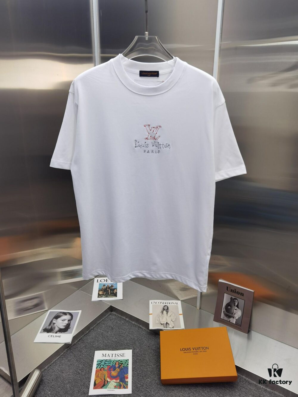 6930fa7a6e68136f4d9b459f Louis 1V (Embroidered Premium Version, Distinct from Standard Stock) Short Sleeve T-Shirt