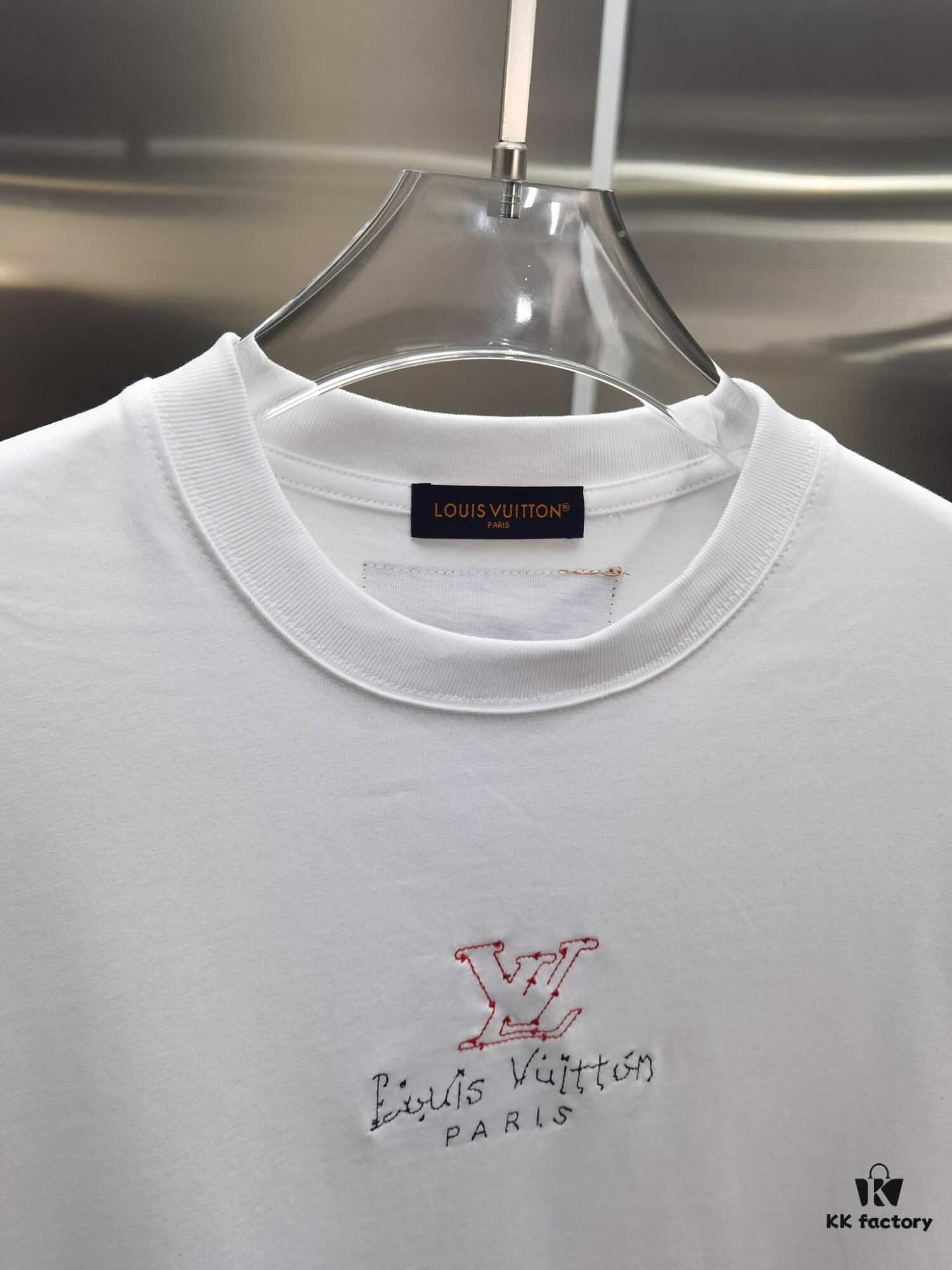6930fa7c6e68136f4d9b45a2 Louis 1V (Embroidered Premium Version, Distinct from Standard Stock) Short Sleeve T-Shirt