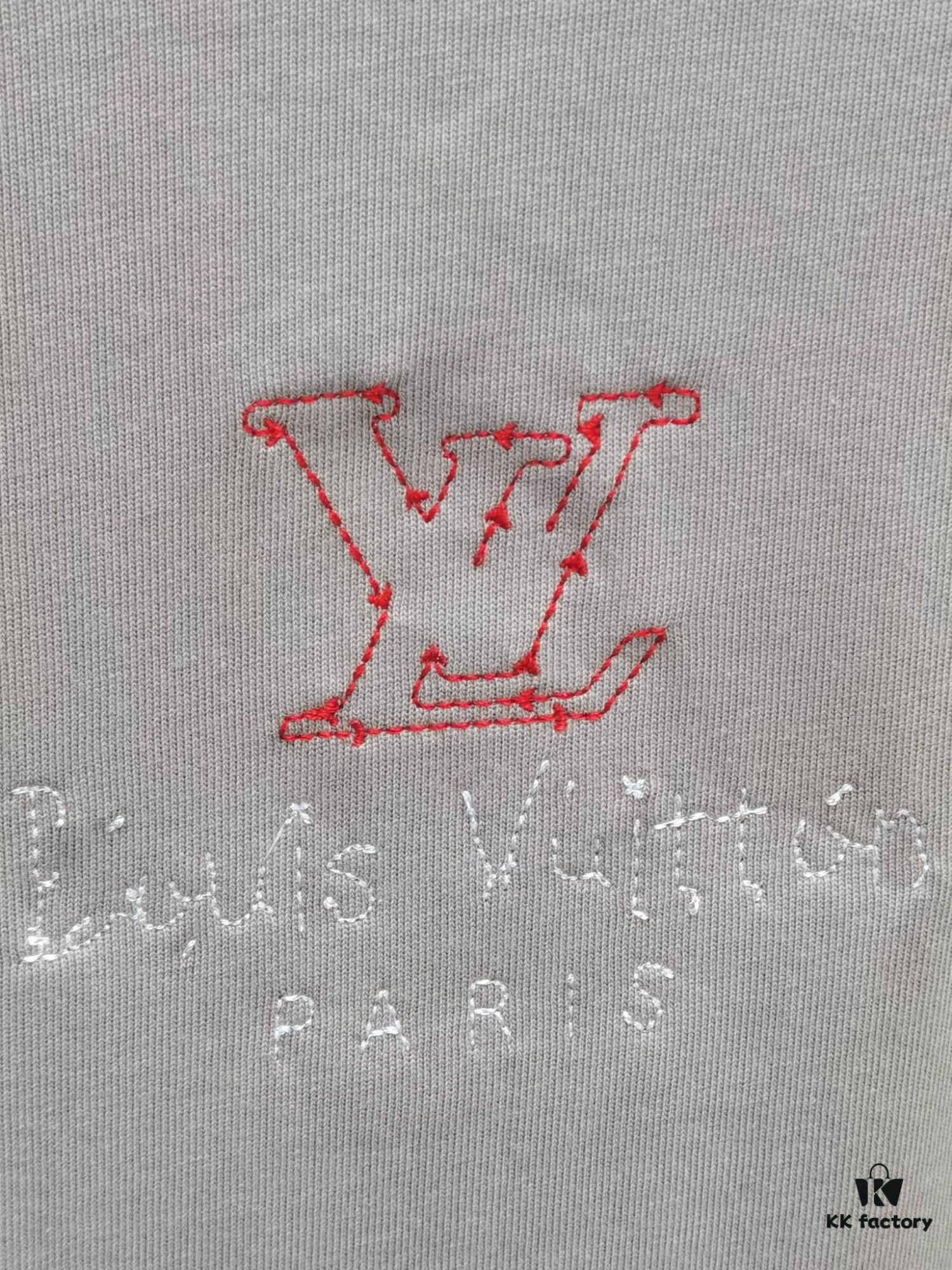 6930fa886e68136f4d9b45b0 Louis 1V (Embroidered Premium Version, Distinct from Standard Stock) Short Sleeve T-Shirt