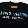 6930faa26e68136f4d9b45d6 Louis Vuitton New Painted Graffiti Print Logo Letter Casual Round Neck Short Sleeve T-Shirt Unisex