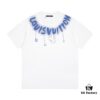 6930faa46e68136f4d9b45d7 Louis Vuitton New Arrival Necklace Pendant Print Logo Letter Casual Round Neck Short Sleeve T-Shirt
