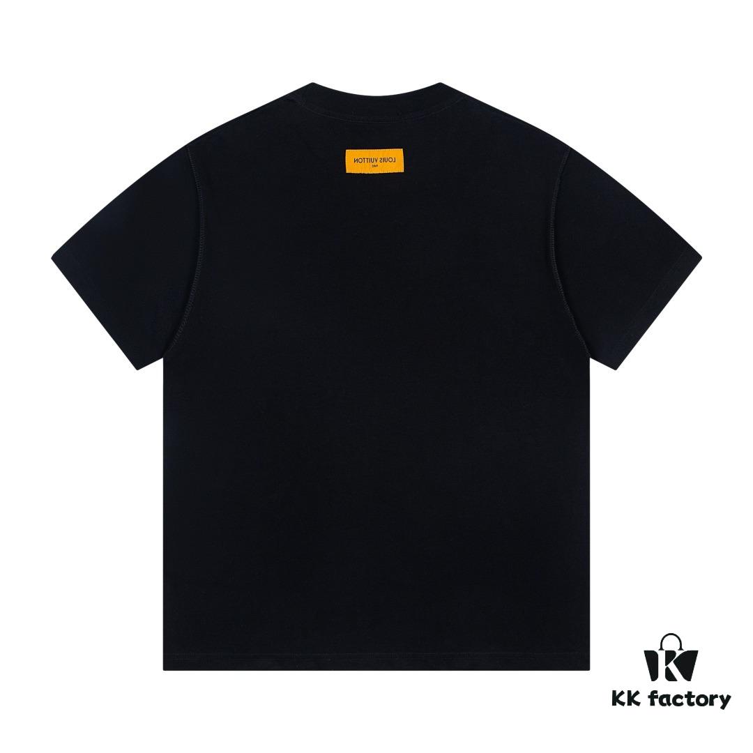 6930faaa6e68136f4d9b45e2 Louis Vuitton New Arrival Necklace Pendant Print Logo Letter Casual Round Neck Short Sleeve T-Shirt