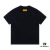 6930fac16e68136f4d9b460a Louis Vuitton New 25SS Classic Letter Floral Pattern Logo Print Crew Neck Short Sleeve T-Shirt