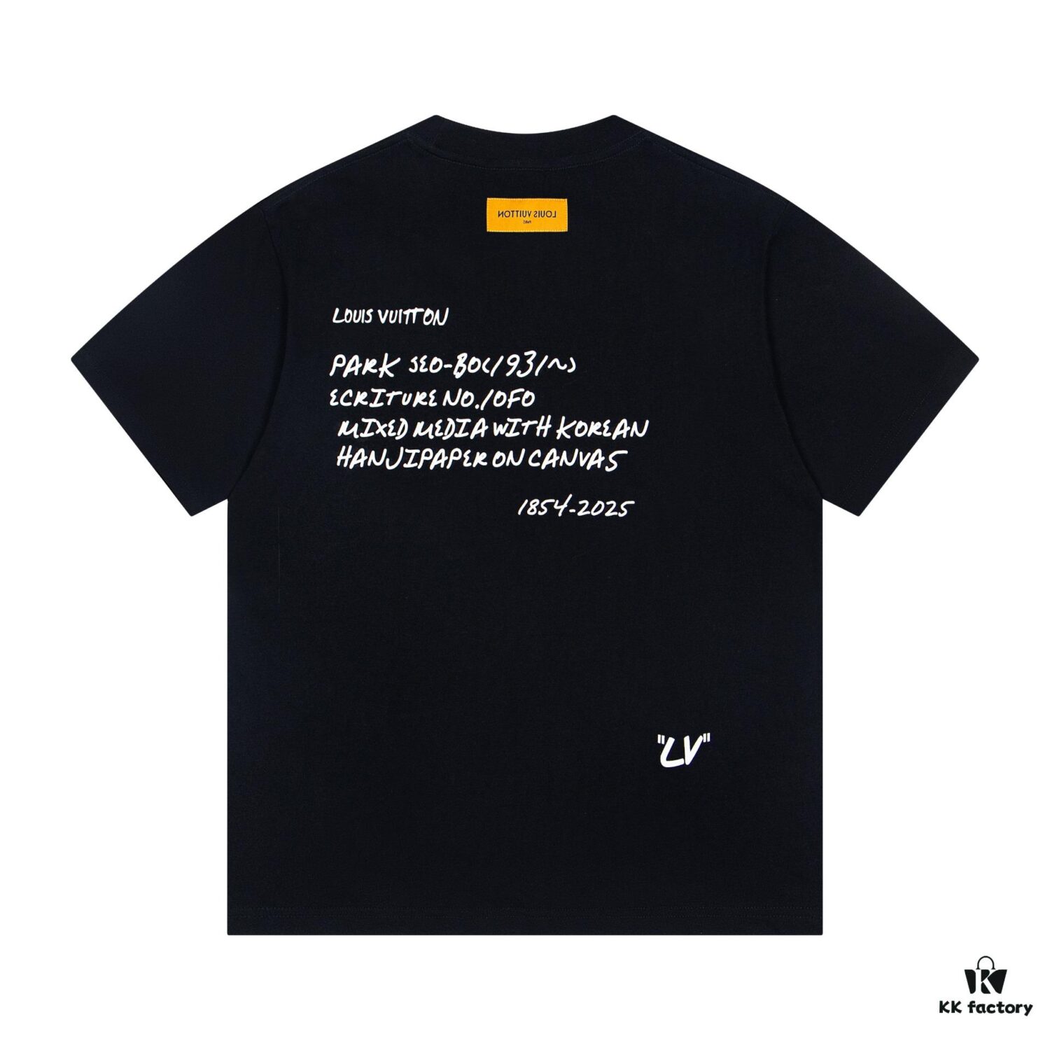 6930facc6e68136f4d9b4612 Louis Vuitton LV 25SS New Arrival Logo Print Round Neck Short Sleeve T-Shirt