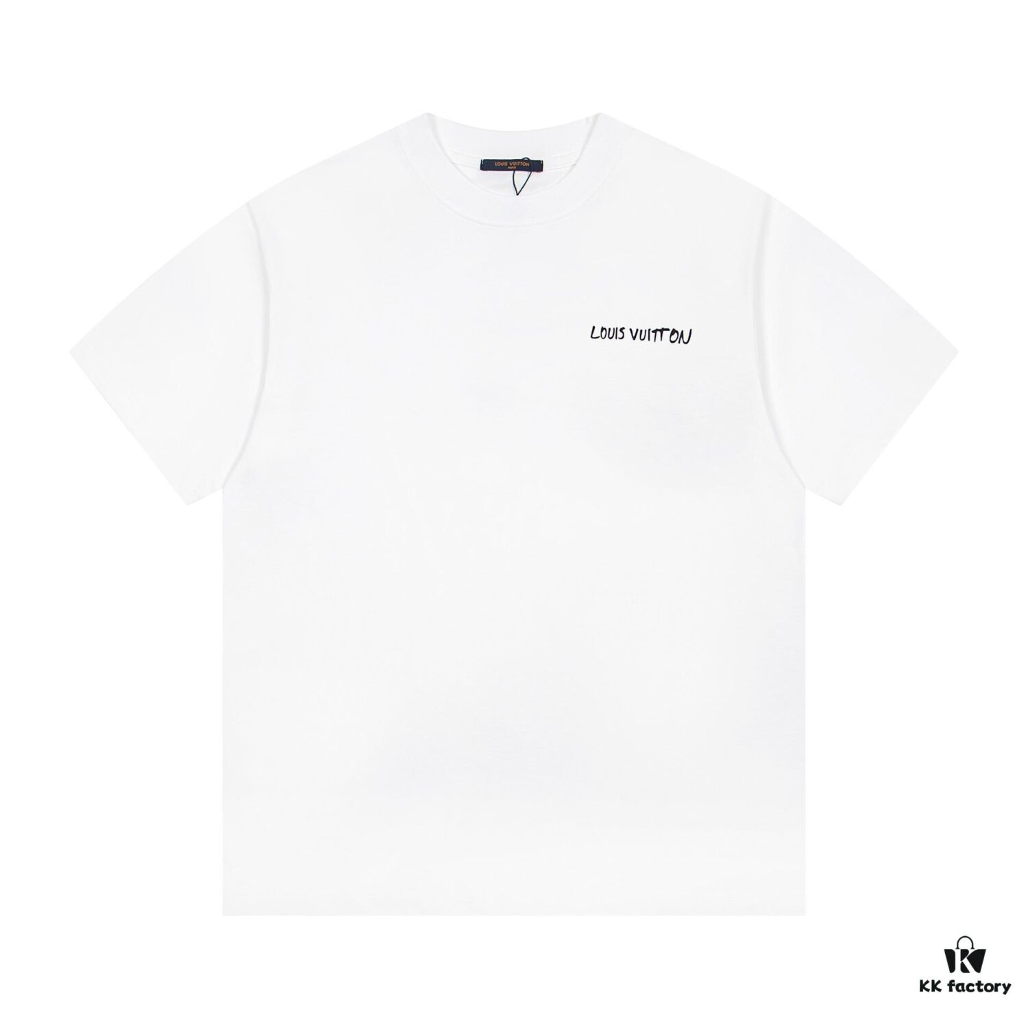 6930facd6e68136f4d9b4614 Louis Vuitton LV 25SS New Arrival Logo Print Round Neck Short Sleeve T-Shirt