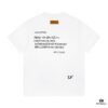 6930facd6e68136f4d9b4615 Louis Vuitton LV 25SS New Arrival Logo Print Round Neck Short Sleeve T-Shirt