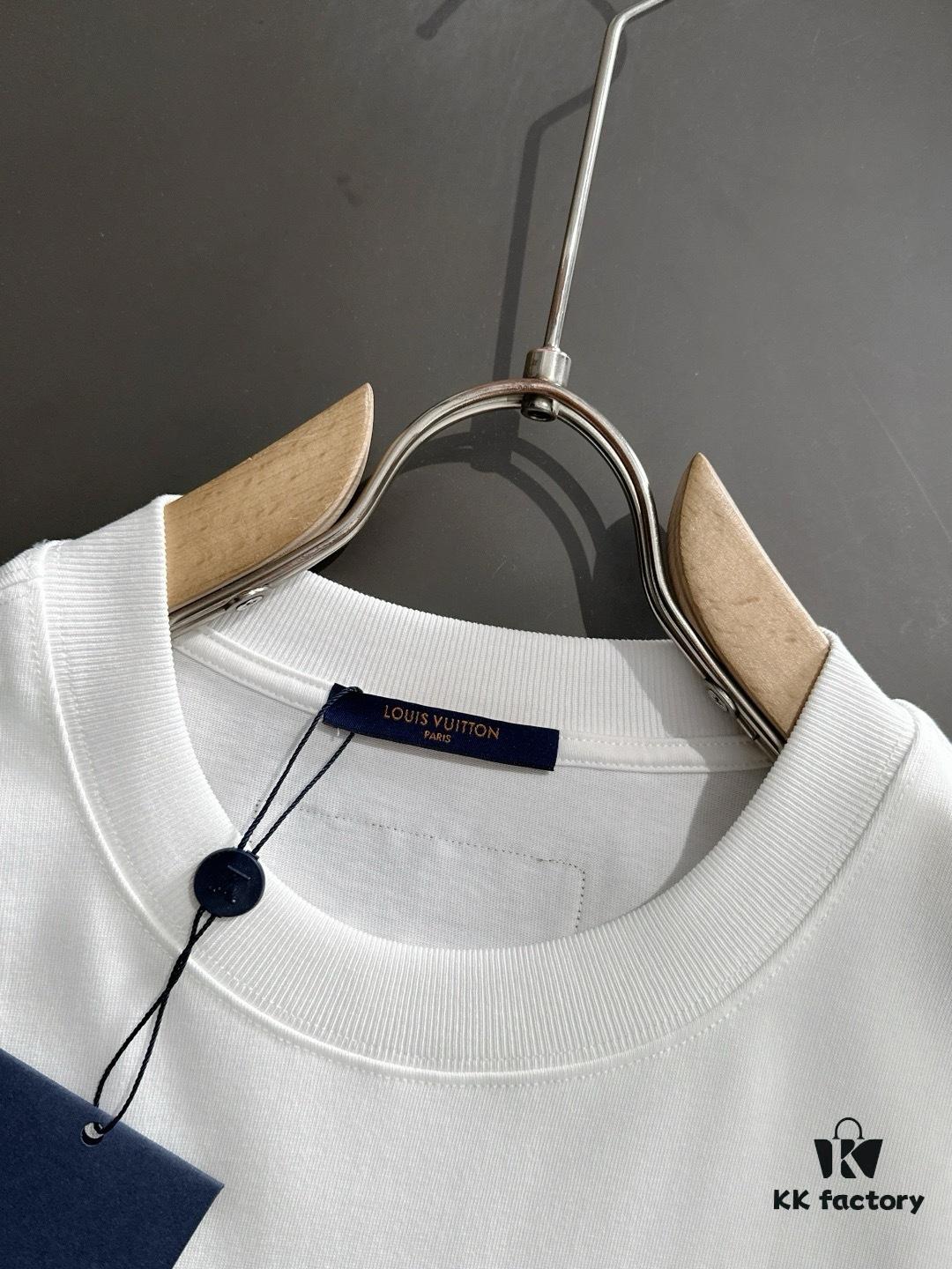 6930faf26e68136f4d9b4621 1V 2025SS Spring Summer Newest Round Neck Fashion Short Sleeve T-Shirt, Synchronized with Official Website, Cabinet-Quality Cotton Fabric