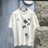 6930fb276e68136f4d9b4654 Louis Vuitton Embroidered Butterfly Short Sleeve T-Shirt