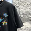6930fb316e68136f4d9b465f Louis Vuitton Butterfly Embroidered Short-Sleeve T-Shirt