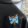 6930fb366e68136f4d9b4664 Louis Vuitton Butterfly Embroidered Short-Sleeve T-Shirt