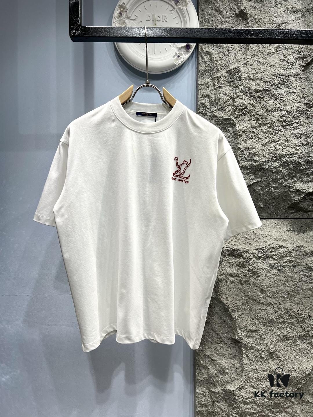 Louis Vuitton Limited Edition Snake Year Short Sleeve T-Shirt