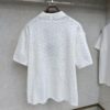 LV Jacquard Knit Polo Short-Sleeve T-Shirt