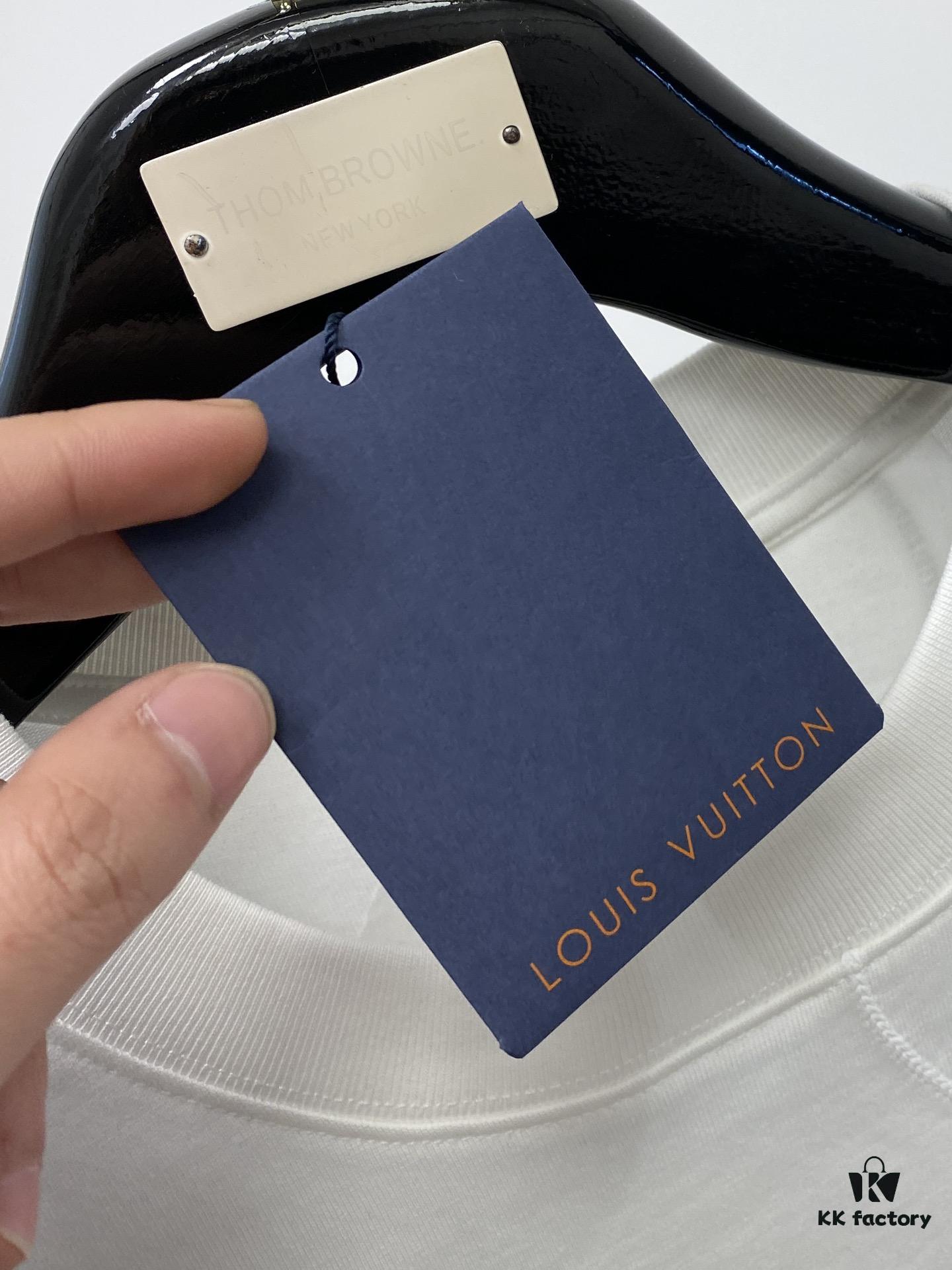 6930fb9c6e68136f4d9b46d2 Louis Vuitton 2025 Newest Short-Sleeve T-Shirt, Stylish and Fashionable, Top-Quality Digital Positioning Embroidered Logo, Simple and Versatile Design