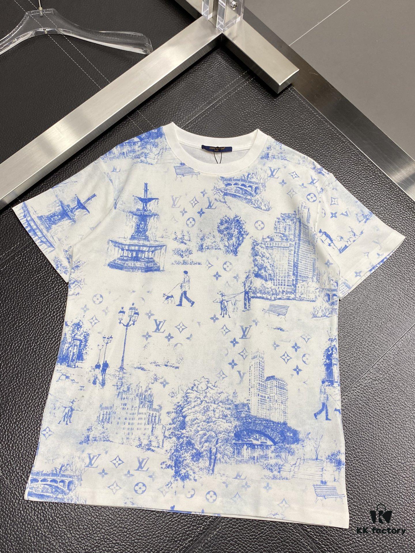 6930fc286e68136f4d9b475f Louis Vuitton LV Men's Casual Short-Sleeve T-Shirt - Exclusive New Arrival, High-End Custom, Premium Version, Fashionable and Versatile Bestseller