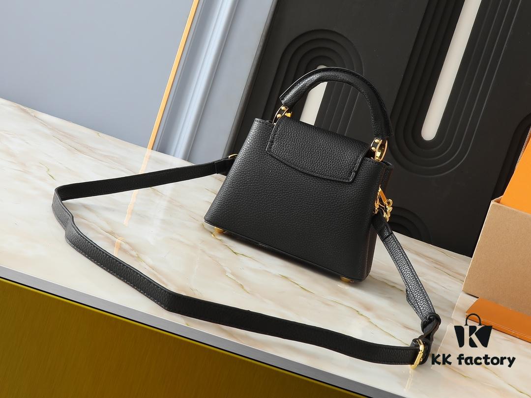 693105dd908475d562cd8d84 Upgraded Original M24683 M25232 M24684 M25211 This Capucines Mini Bag Crafted from Vibrant Taurillon Leather