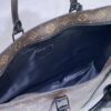 M45265 Black Floral, Aged Floral, Black Check - Sac Plat Horizontal Zippé Briefcase