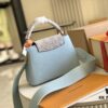69310607908475d562cd8d92 Top Grade Full Set Packaging 【Premium Original Factory Leather 💋 M21166, M21165 Misty Blue with Exotic Sand Python Shell Closure】