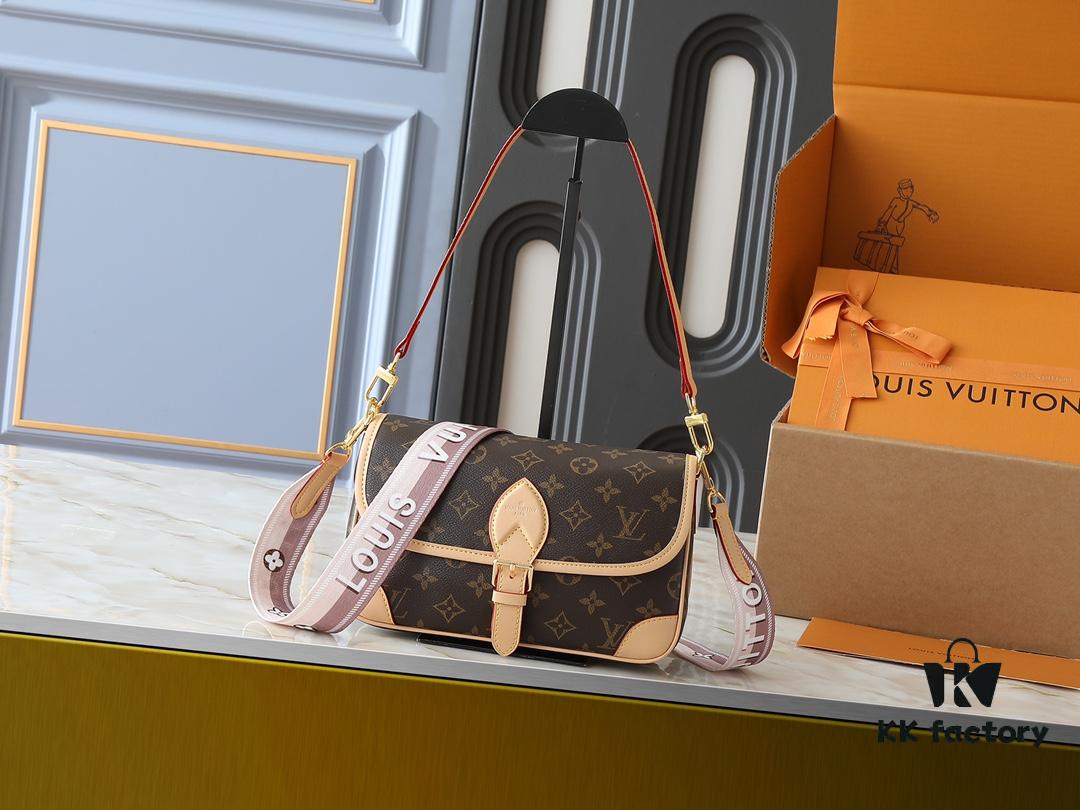 6931061d908475d562cd8d96 Upgraded Original M46583 M46584 M46386 M46388 M45985 Full Leather Baguette Bag Collection New Diane Handbag