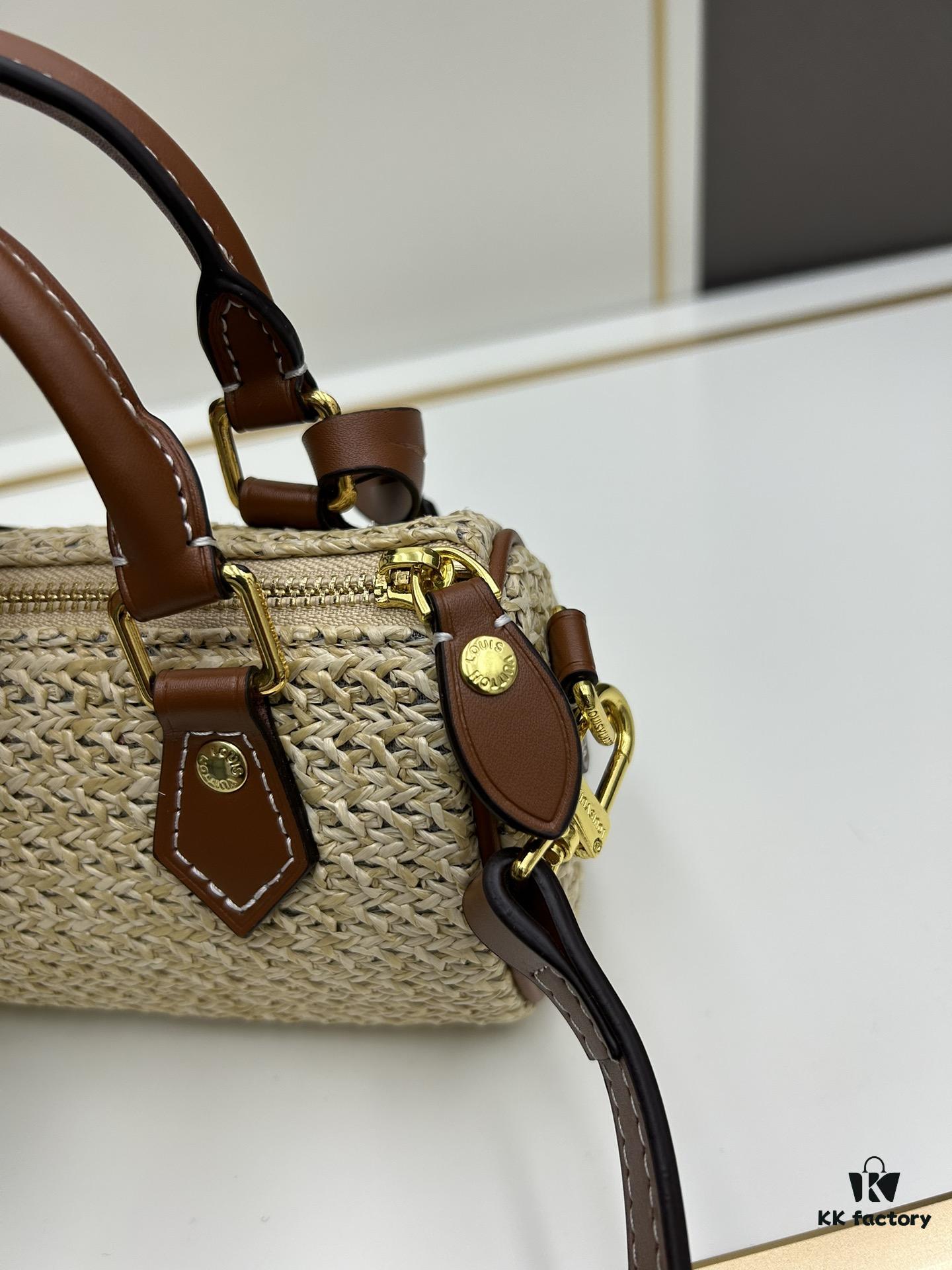 New Arrival Wholesale [NANO SPEEDY Bag] Raffia (Woven)