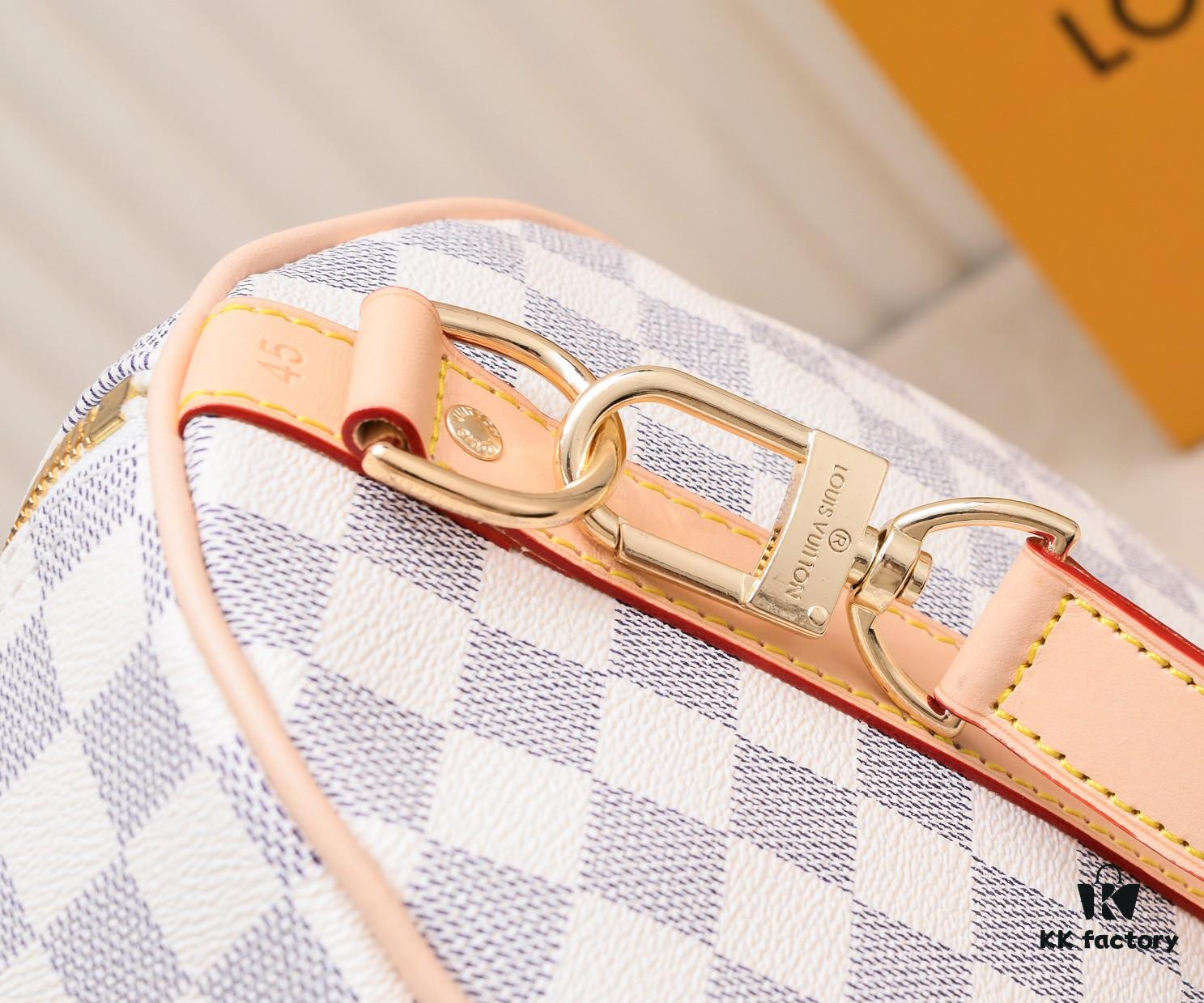 693106a3908475d562cd8db4 Exclusive Real Shot - Upgraded Version ‼️ Authentic Goods ‼️ Highly Acclaimed Keepall 455055 Travel Bag in 5 Colors (with Shoulder Strap) Available in Three Sizes
