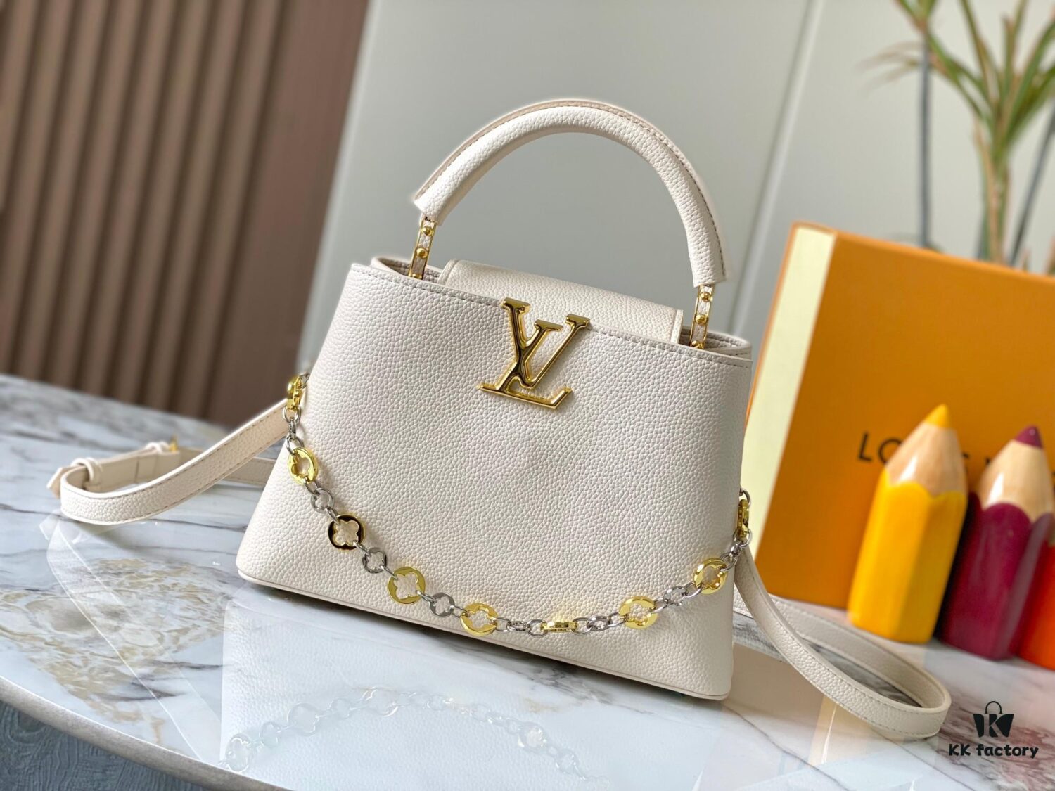 693106e1908475d562cd8dbb Top Quality Original Guangzhou Stock 🇫🇷 M12936 Capucines BB Handbag