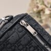6931085c908475d562cd8df2 Upgraded Release Original Dior 2024 Spring/Summer New Arrival OBLIQUE Printed Canvas Cylindrical Tote Bag with Tiger Head Box Design, Black Fabric and Black Calfskin Adjustable Detachable Shoulder Strap, Full Logo Details, Unisex, Size: 21×13×13cm