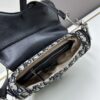6931089a908475d562cd8dfc Large Size with Blue, Box Included Dior New Model Silver Buckle SADDLE Bag