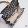 6931093c908475d562cd8e14 Shoulder Strap Style 🔥🔥‼ Original Design Development! No Detail Overlooked... DIOR OBLIQUE Flap Top-Handle Mini Bag, Signature Canvas with Smooth Calfskin Trim, Vintage Gold-Tone Metal Lock Closure, Detachable Chain Strap with 'CD' Logo in Vintage Gold-Tone Metal, Can Be Carried as a Shoulder or Crossbody Bag