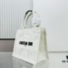Authentic Thick Fabric Warning  ️ Small Size Book Tote