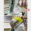 6931097c908475d562cd8e1d Luxury Custom 'Artist's Garden Double-Sided 90' Silk Scarf, 100% Premium 18 Momme Double-Faced Twill Silk, 90cm x 90cm