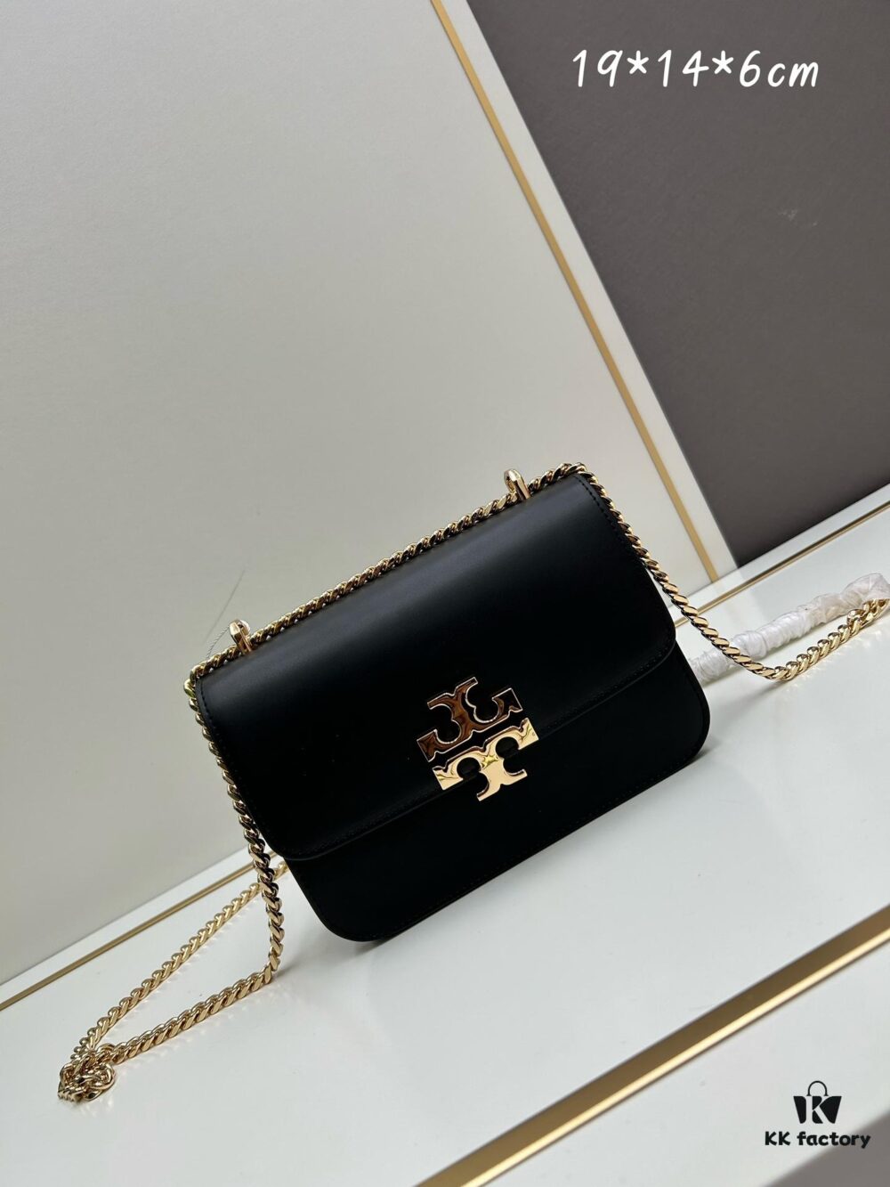 Original Quality [Full Genuine Leather Series, New Arrival with Attention to Detail] TORY BURCH Theysken's Town Small Leather Bag