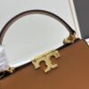 Authentic Quality [Full Genuine Leather Series, New Arrival with Attention to Detail] Tory Burch Eleanor Leather Handbag