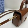 693109cd908475d562cd8e28 New TORY BURCH Robinson Series Patent Leather Motorcycle Bag – Classic Foldover Handbag with Multiple Carrying Options
