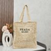 693109e6908475d562cd8e2b Raffia Tote Bag