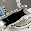 69310a25908475d562cd8e34 Prada Full Cowhide Tote Bag with Saffiano Leather Handles, Detachable 110cm Triangular Mini Bag and Adjustable Saffiano Leather Shoulder Strap