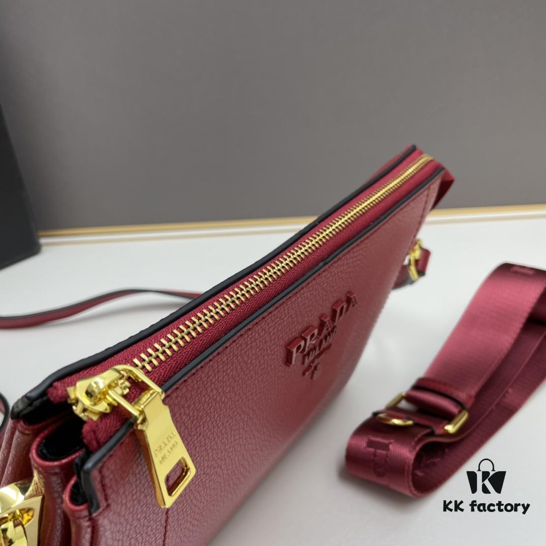 New Launch Prada PRADA Double Shoulder Strap 'Made in Italy' Exquisitely Crafted Backpack