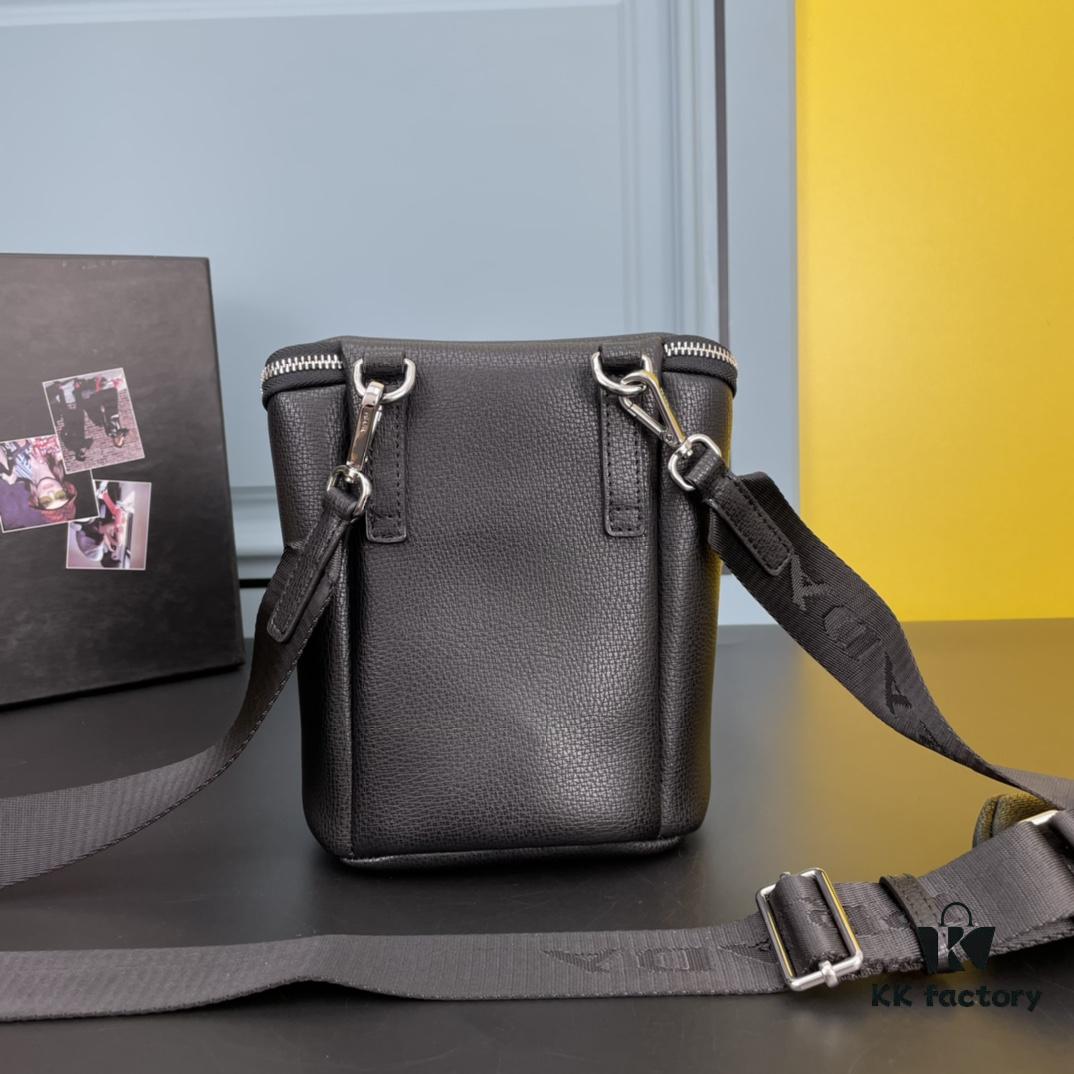 69310a87908475d562cd8e41 PRADA New Arrival Counter Model (Triple-Layer Full Leather) Shoulder Bag