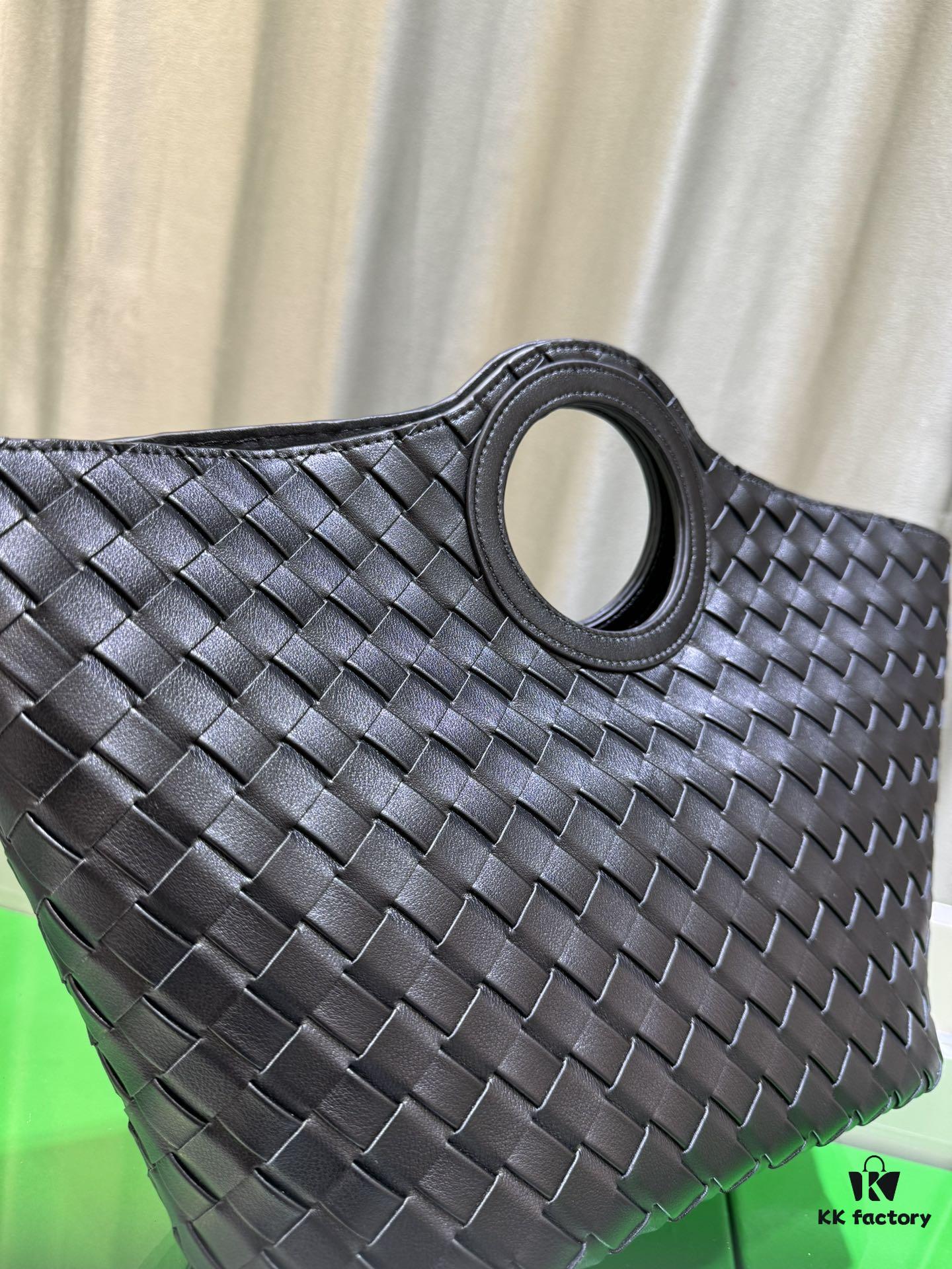 69310aa3908475d562cd8e47 BV Picnic Woven Handbag - Bottega Veneta 24 Early Autumn New Vintage Style Women's Tote Bag