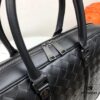 69310ac7908475d562cd8e50 BV Men's Business Briefcase Handbag, Imported Waxed Cowhide Woven Design with Silver-Tone Hardware, Latest European Style Lining, Fashionable and Casual