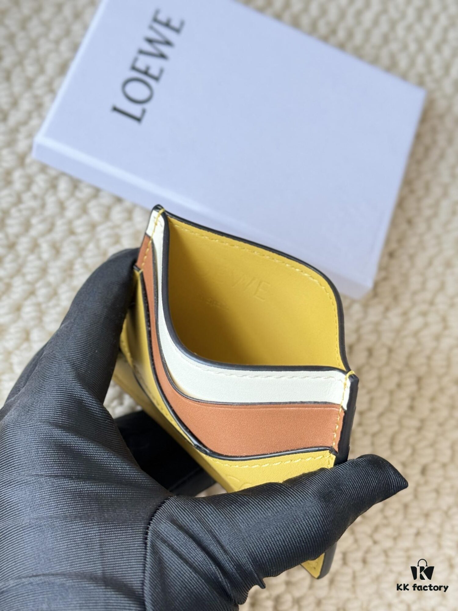 69310baf908475d562cd8e75 Loewe New Arrival Card Holder Restock! Metallic Logo Design, Comes with Box and Dust Bag