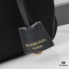 69310c0e908475d562cd8e82 Large Matte Black BALENCIAGA Paris Fashion Rodeo Series Handbag & Crossbody Bag with Box
