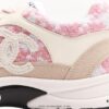 69310c7e908475d562cd8e94 Chanel 2023 Logo Sneakers, Kruus Lightweight Retro Dad Shoes, Futuristic Metallic Style, Original Mold Design with Enhanced Texture and Refined Silhouette