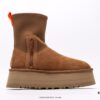 69310d2e908475d562cd8eae UGG Full Wool Lining Top Quality Sheepskin Winter Boots from Australia, Warm Luxury Brand Unisex Style, UGG-5877 Official Website Synchronized, Made from Imported Cowhide with Fine Craftsmanship, Featuring Imported Rubber Foam Sole (Comfortable, Soft, Wear-Resistant), Excellent Quality and Exquisite Workmanship That You'll Fall in Love With at First Sight