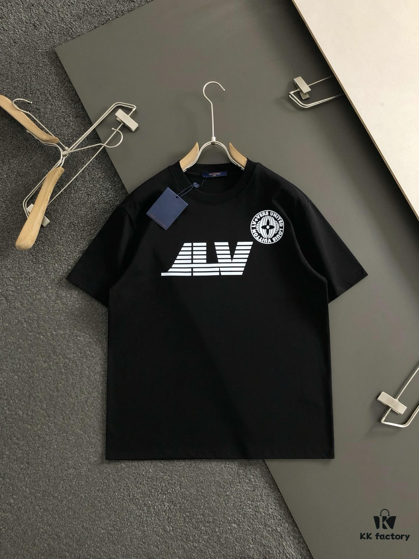 69310e96908475d562cd8eeb L Brand * Slim Fit S-XL, 2025 Spring Latest Classic Print Heavyweight Short Sleeve T-Shirt